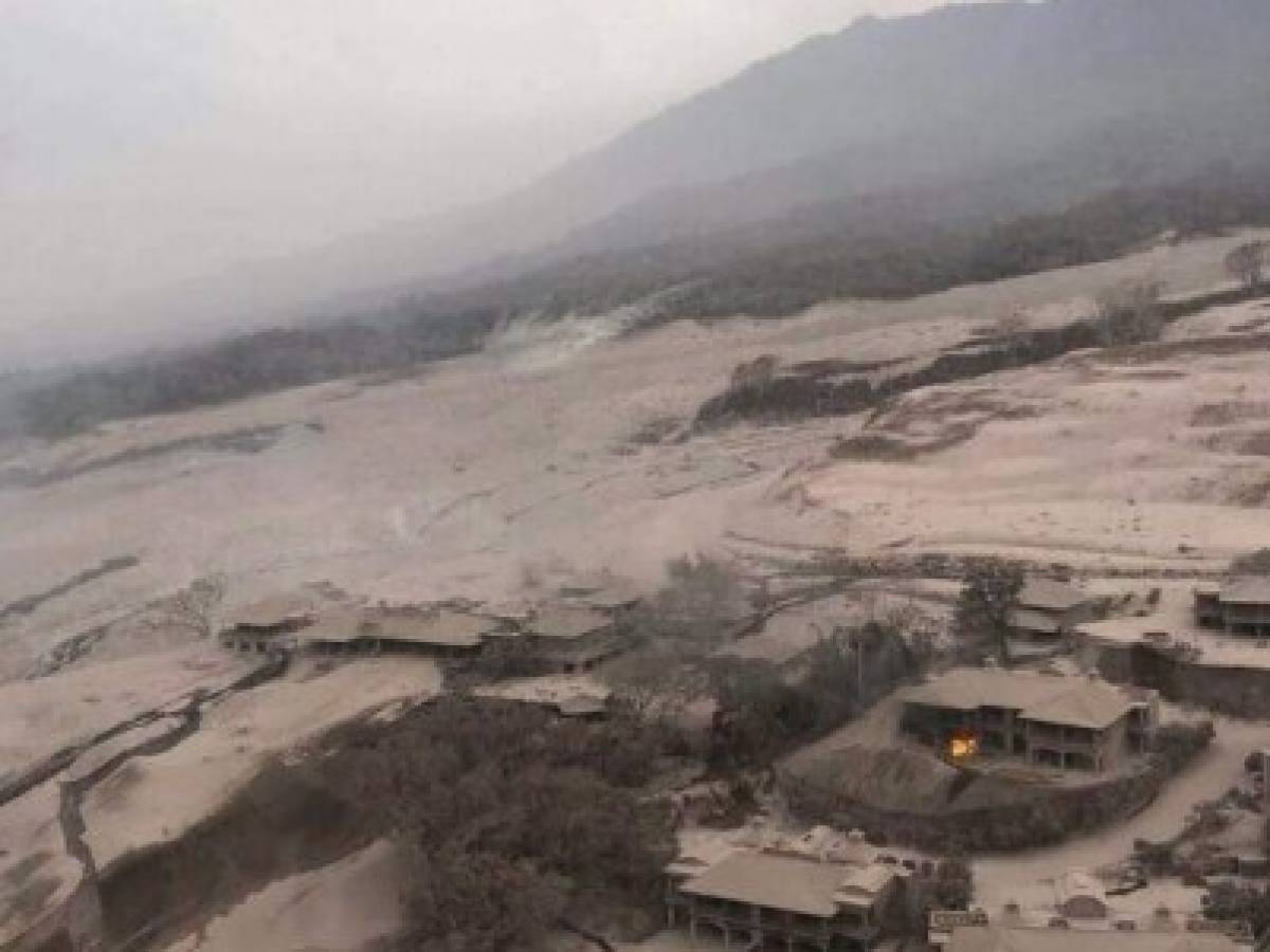 FOTOGALERÍA: El Volcán de Fuego sigue sin dar tregua a Guatemala