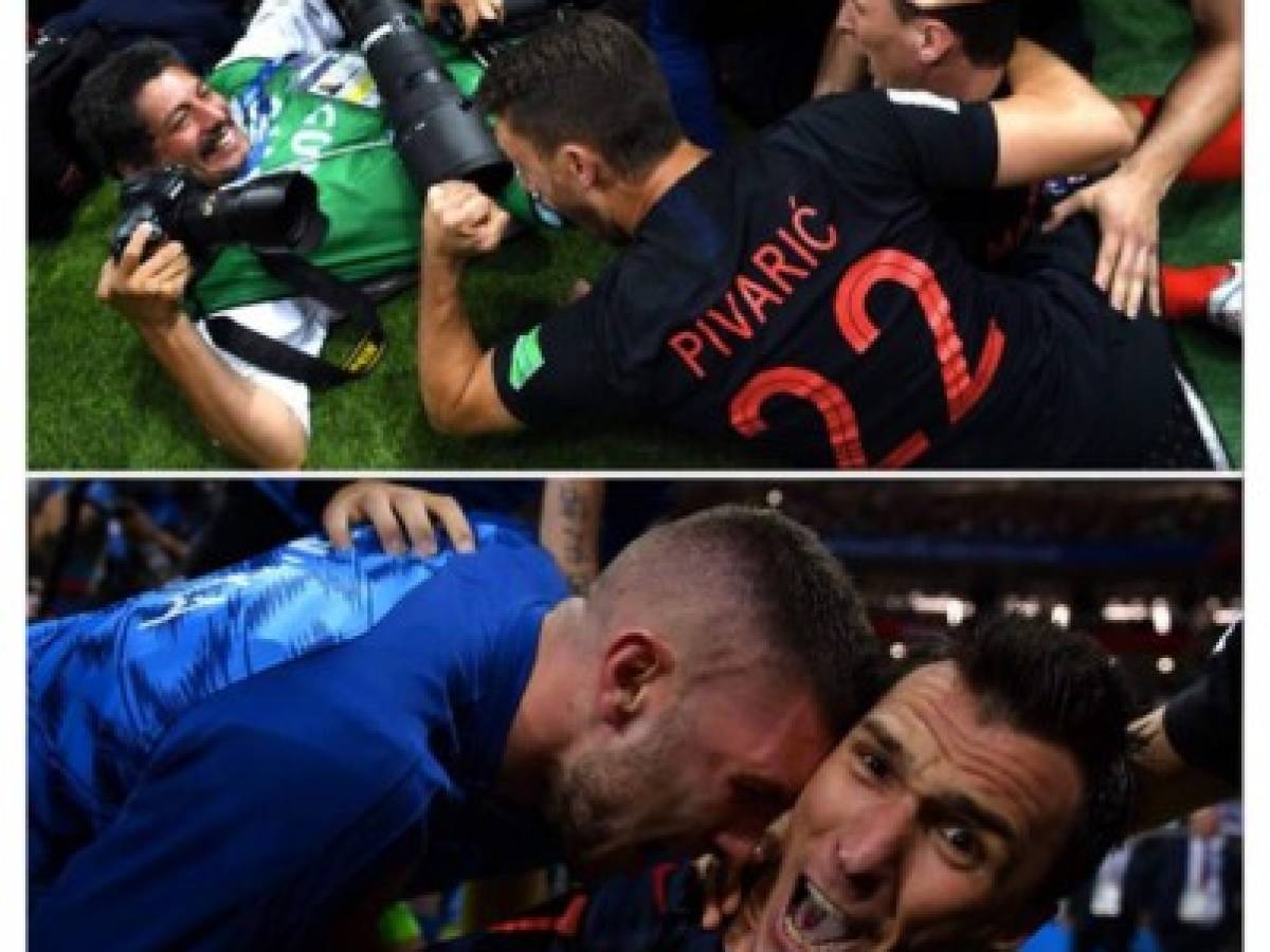 Rusia 2018: Fotógrafo salvadoreño inesperado protagonista en la celebración de Croacia