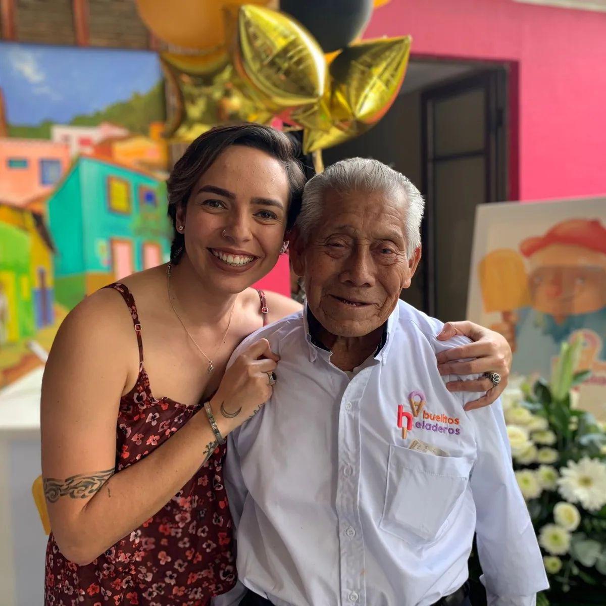 María Grajeda, la guatemalteca detrás del emprendimiento Abuelitos Heladeros