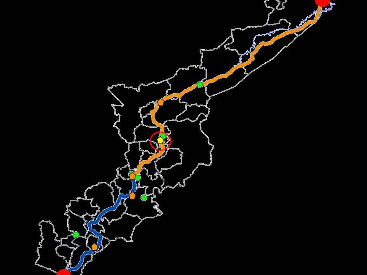 <i>El corredor seco de Guatemala tiene un trazado de 372 km. que unen ambos océanos. (Diseño: Cortesía)</i>