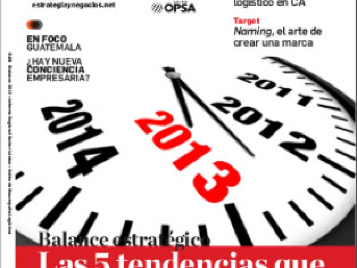 Estrategia y Negocios. Portada impresa 156
