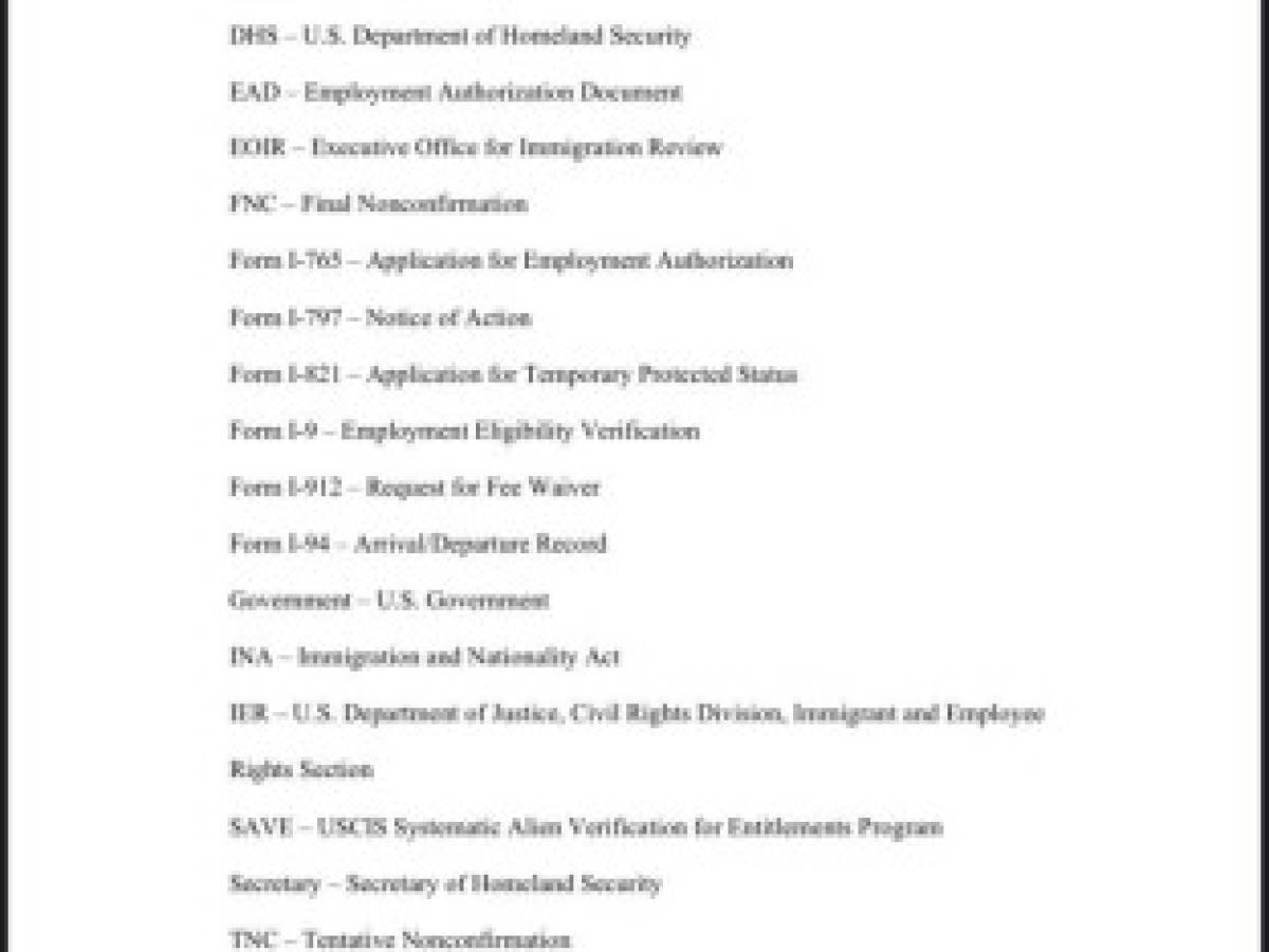 Extienden TPS para Honduras, El Salvador y Nicaragua