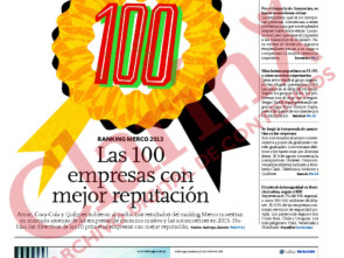 Las 100 empresas con mejor reputación