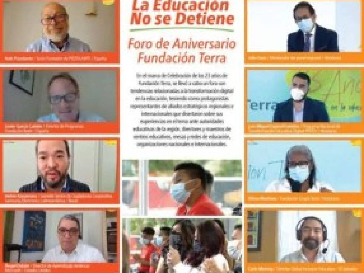 Foro 'La educación no se detiene' de Fundación Terra marca 23 aniversario