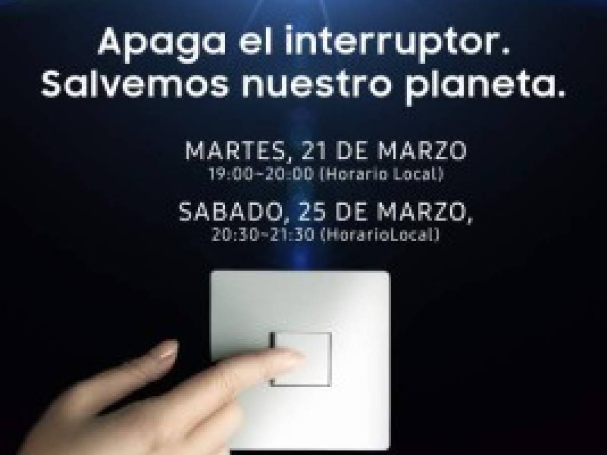 Samsung impulsa acción global previo a la Hora del Planeta
