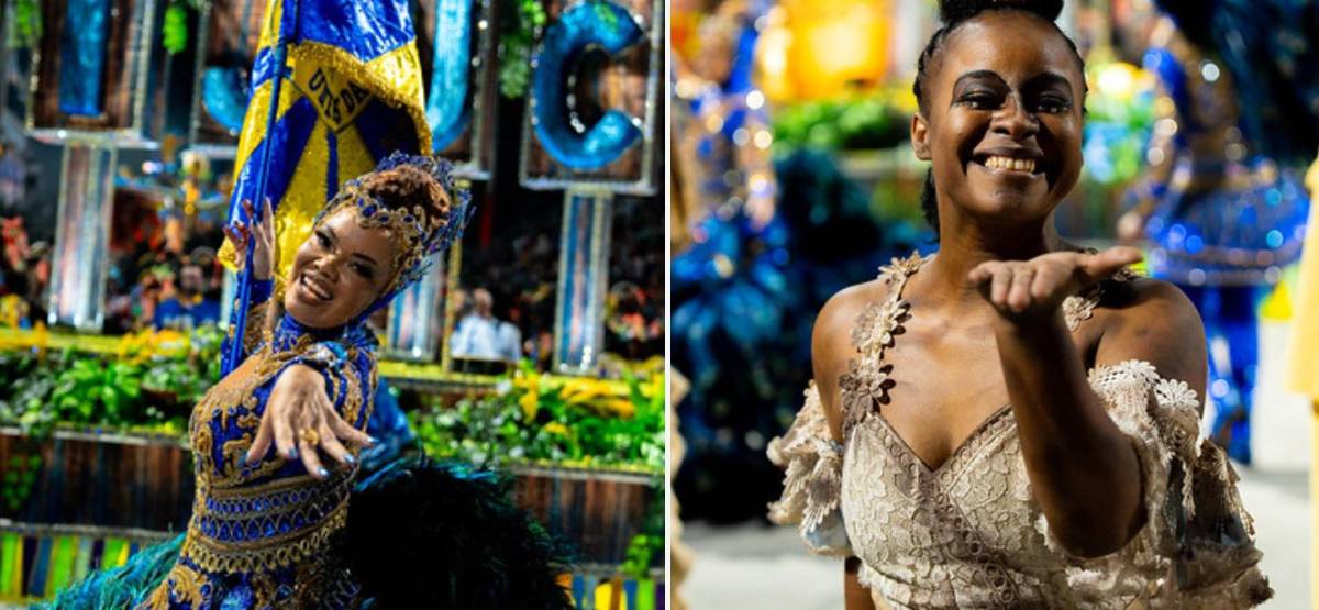 Unidos de Tijuca, una de las escolas do samba que se lució en este Carnaval Río 2026. (Foto: riocarnaval.com / Eduardo Hollanda)