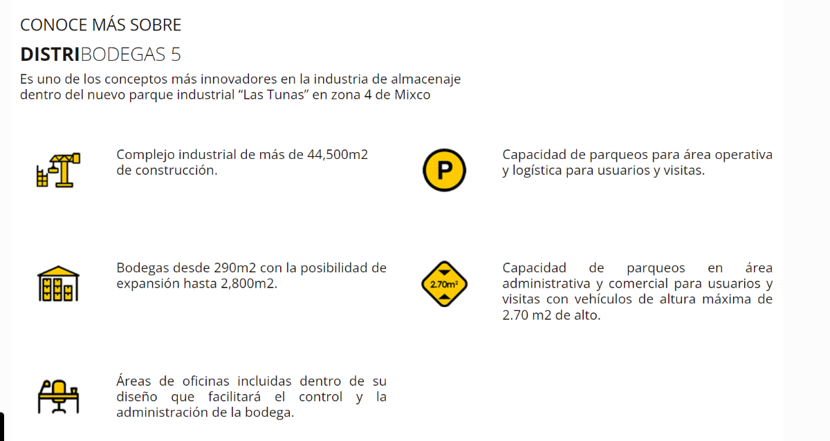 Calidad Inmobiliaria inaugura Distribodegas 5 en zona 4