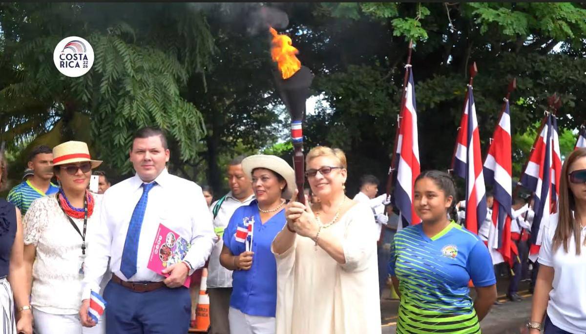 La Antorcha Centroamericana recorre Costa Rica y se puede seguir en tiempo real