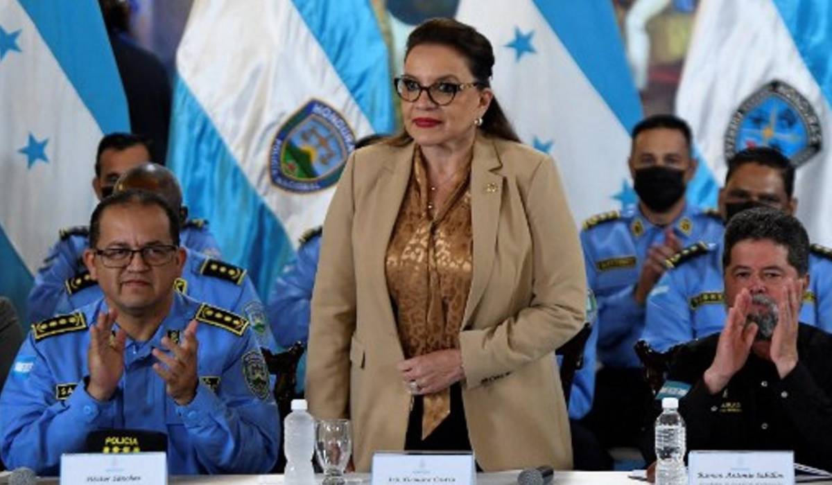 Xiomara Castro: Honduras no debe seguir siendo usado 'como puente' para narcotráfico