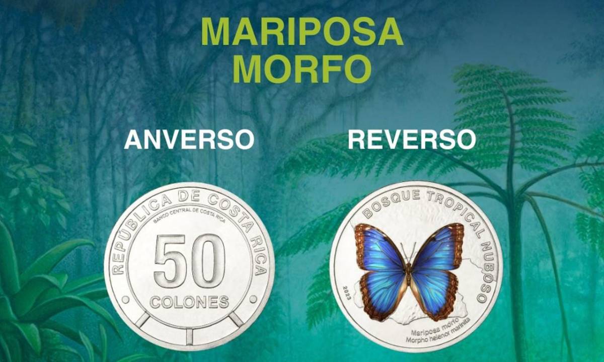 Costa Rica tendrá nueva colección de monedas que resaltan la fauna