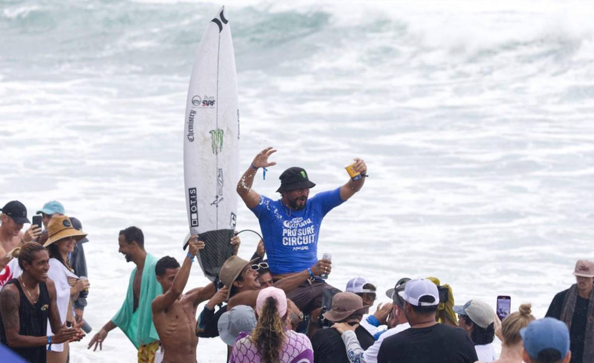 Salvadoreño Bryan Pérez gana el Pro surf Circuit de Puerto Rico