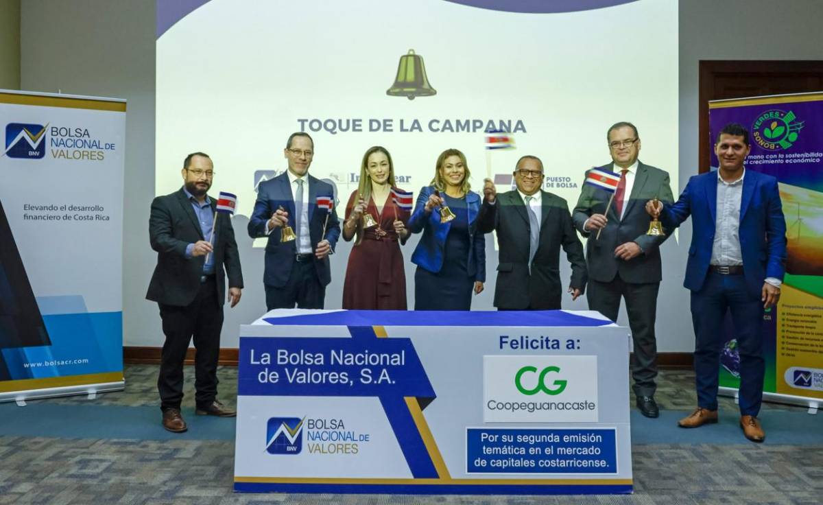 Coopeguanacaste realiza emisión de bonos verdes en Costa Rica