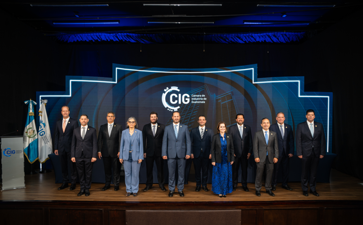 Cámara de Industria de Guatemala juramenta a su nueva Junta Directiva