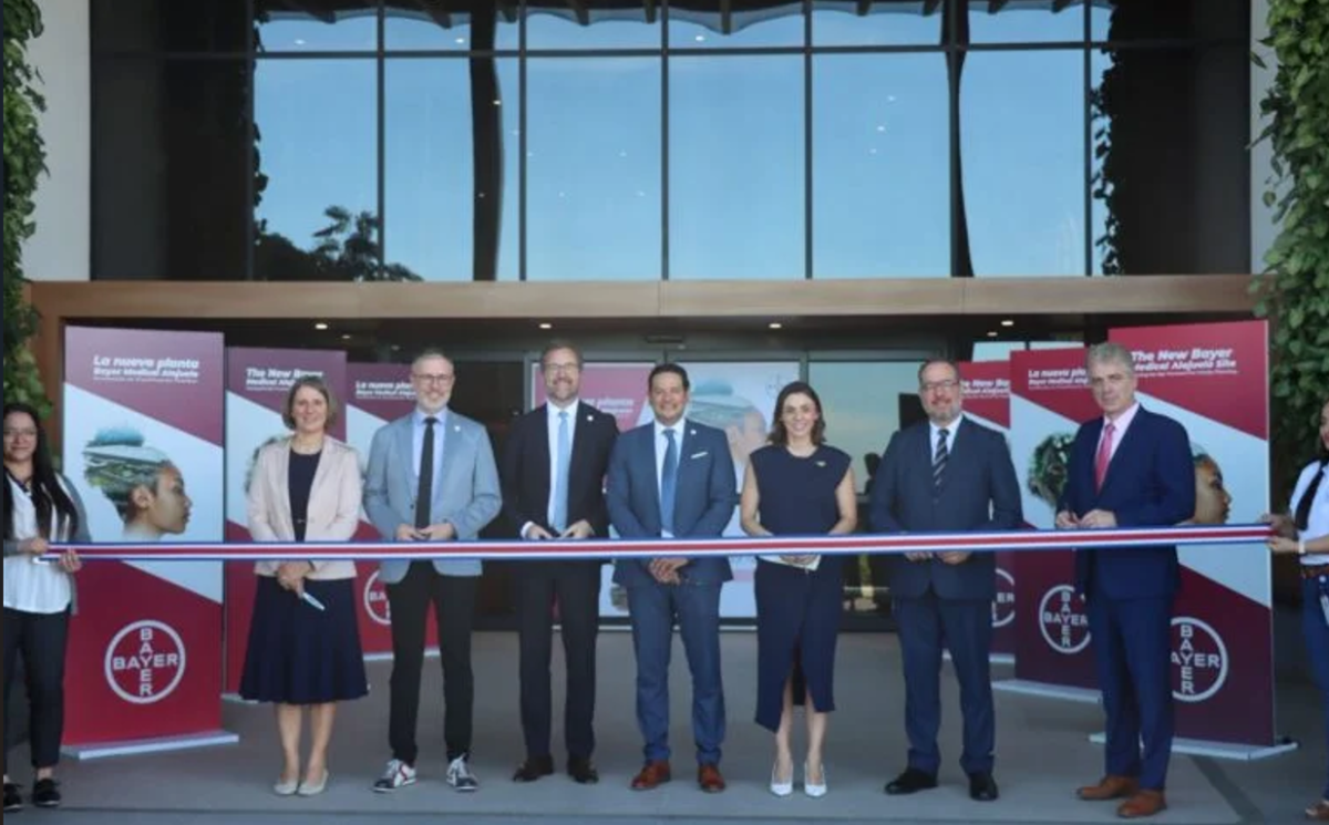 Nueva planta farmacéutica de Bayer en Costa Rica empleará a 300 personas