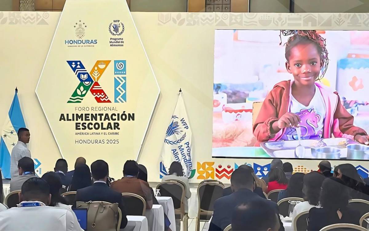 Honduras: presidenta pide consolidar la alimentación escolar como política de Estado