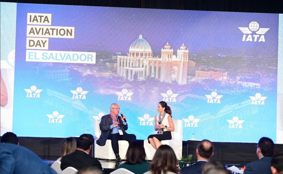 <i>Roberto Kriete participó en el IATA Aviation Day en El Salvador. FOTO E&amp;N</i>