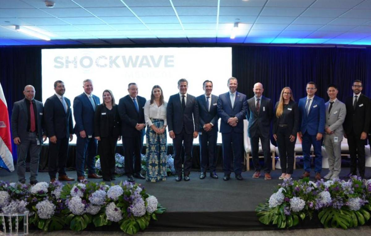 Shockwave Medical inaugura planta en Costa Rica y contratará a 1.200 personas