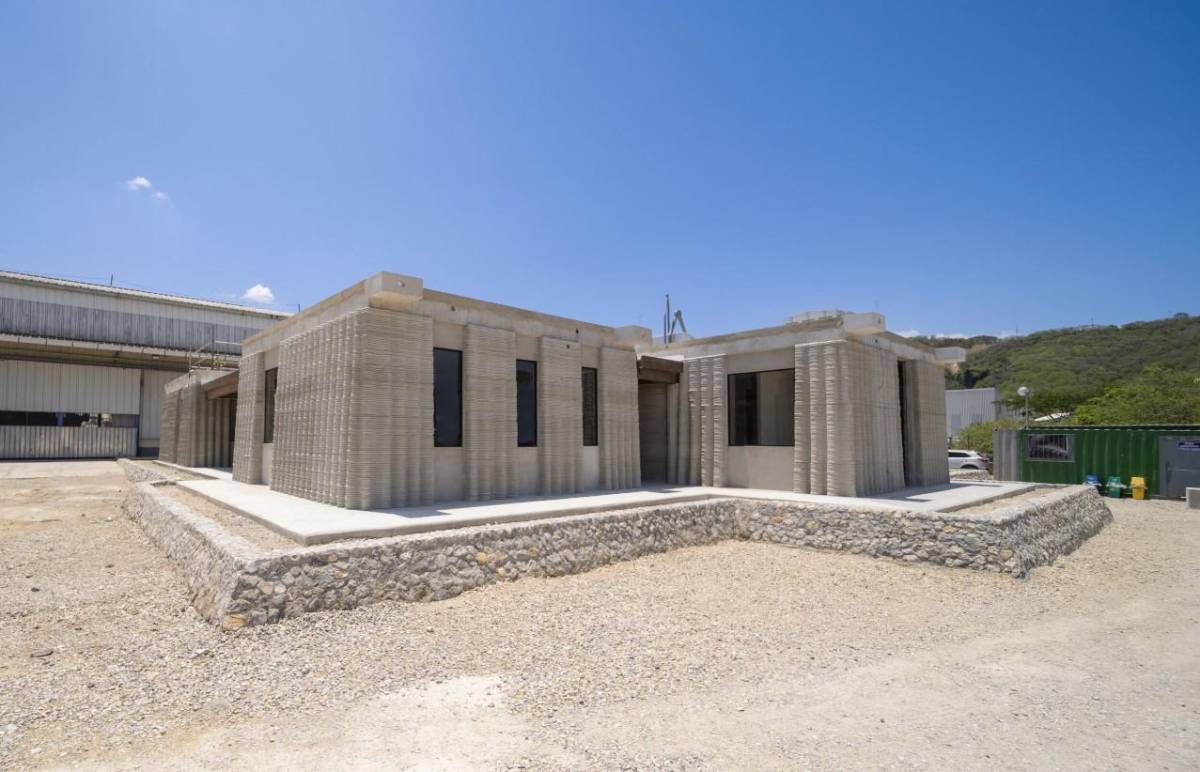 Progreso construye en Guatemala la edificación impresa en 3D más grande de Latinoamérica