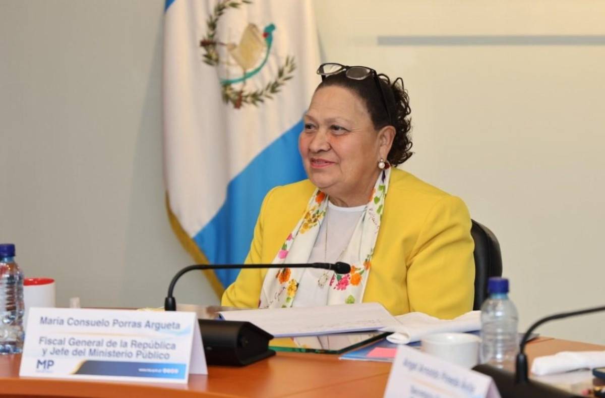 Fiscal guatemalteca Consuelo Porras recibe sanciones por parte de Canadá