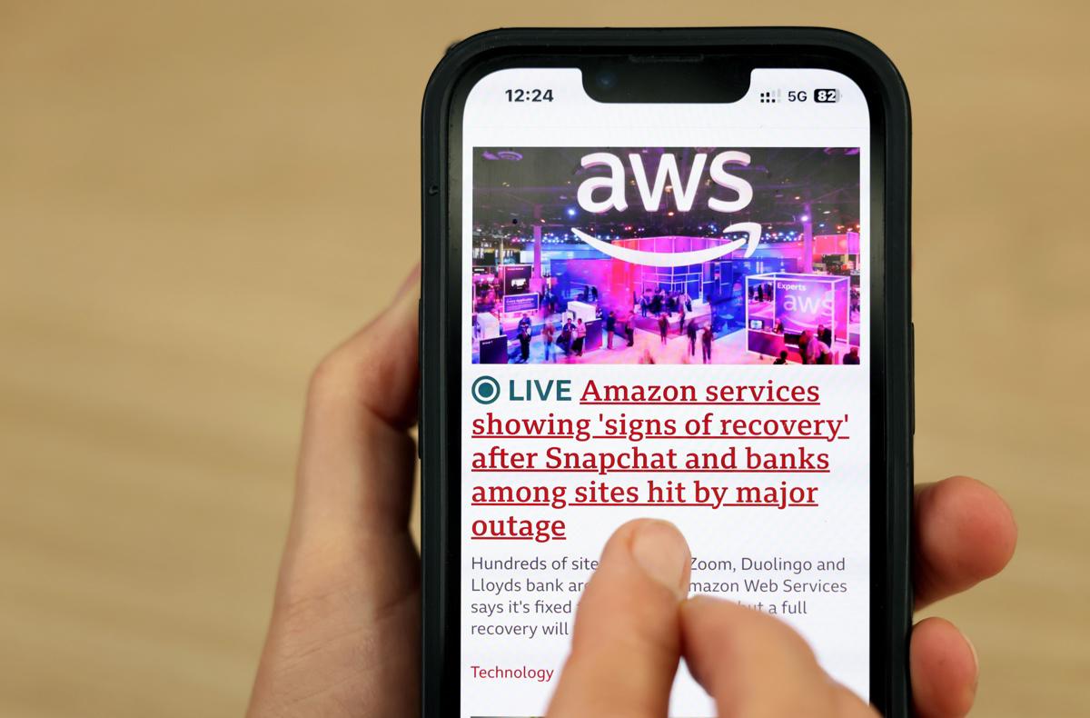 Amazon sufre caída de su nube y asegura tener una posible causa