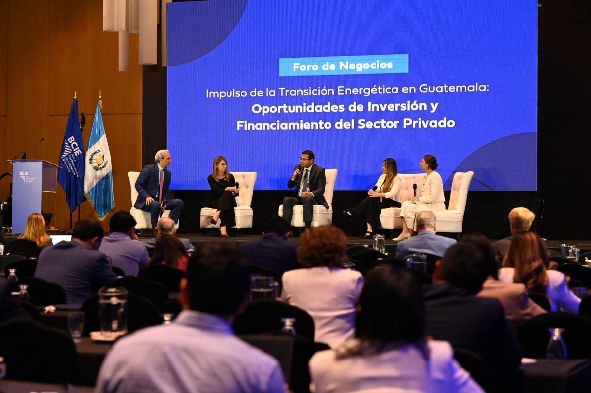 Foro de Negocios BCIE destaca el rol del sector privado en la energía de Guatemala