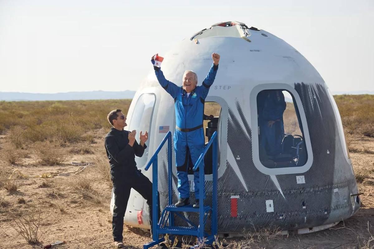 El panameño Jaime Alemán viajó al espacio con Blue Origin y esto dijo de su experiencia