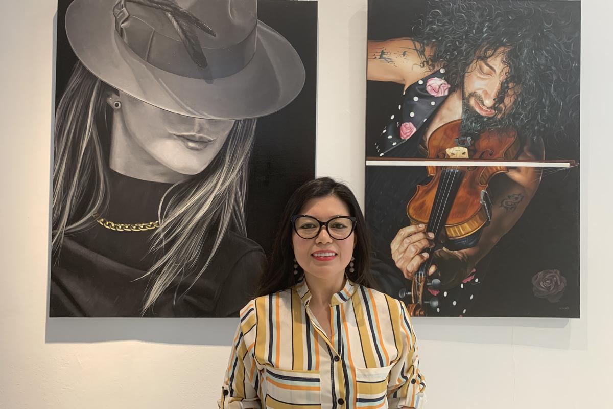 Patricia Nieto, la pintora hondureña que explora el alma, expone en Madrid