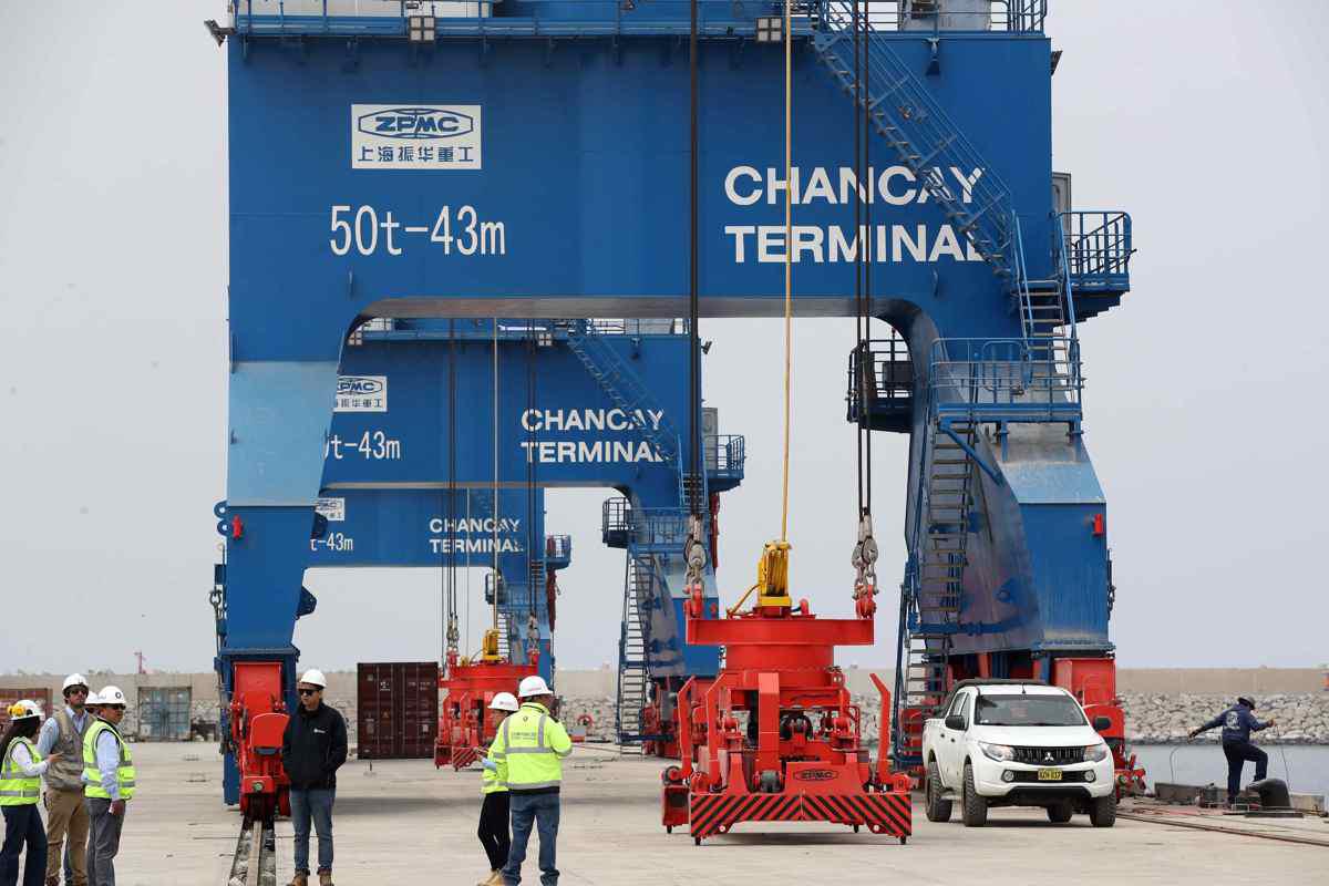 Megapuerto de Chancay recibe rutas alimentadoras desde Panamá a Chile