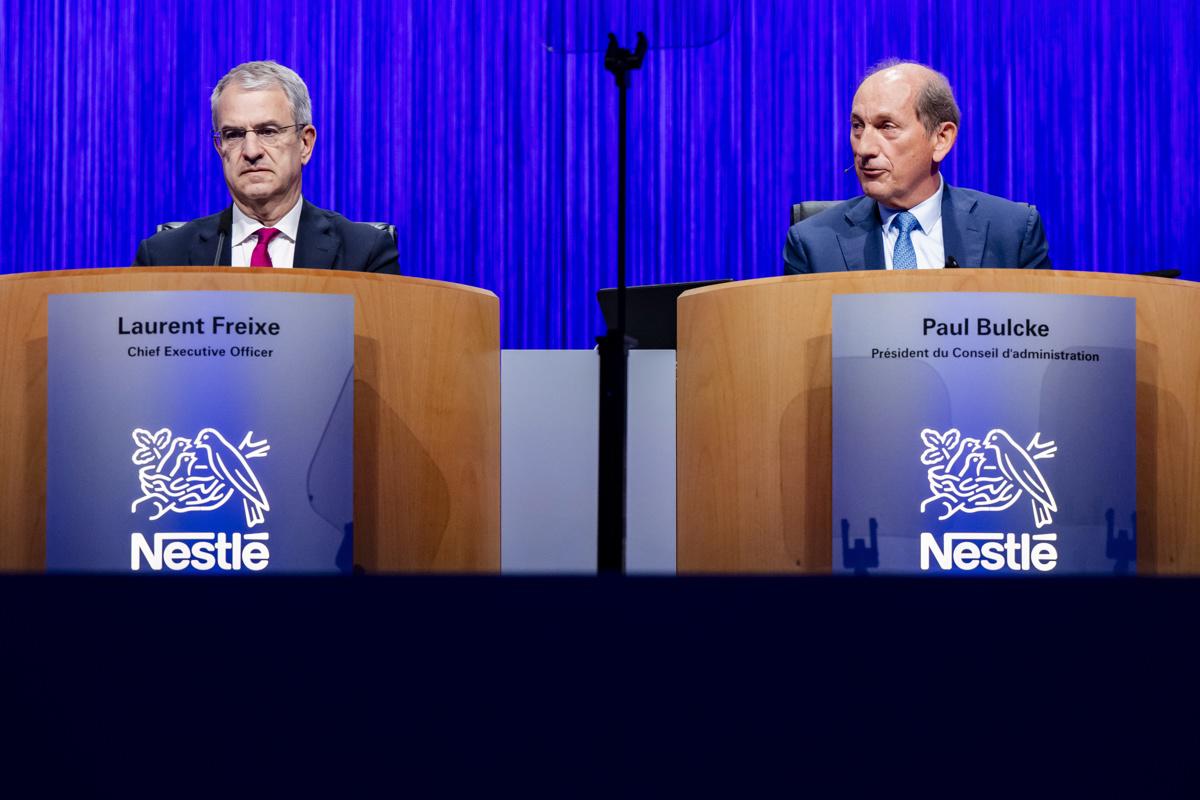 Nestlé sufre en bolsa tras inesperado cese de su consejero delegado