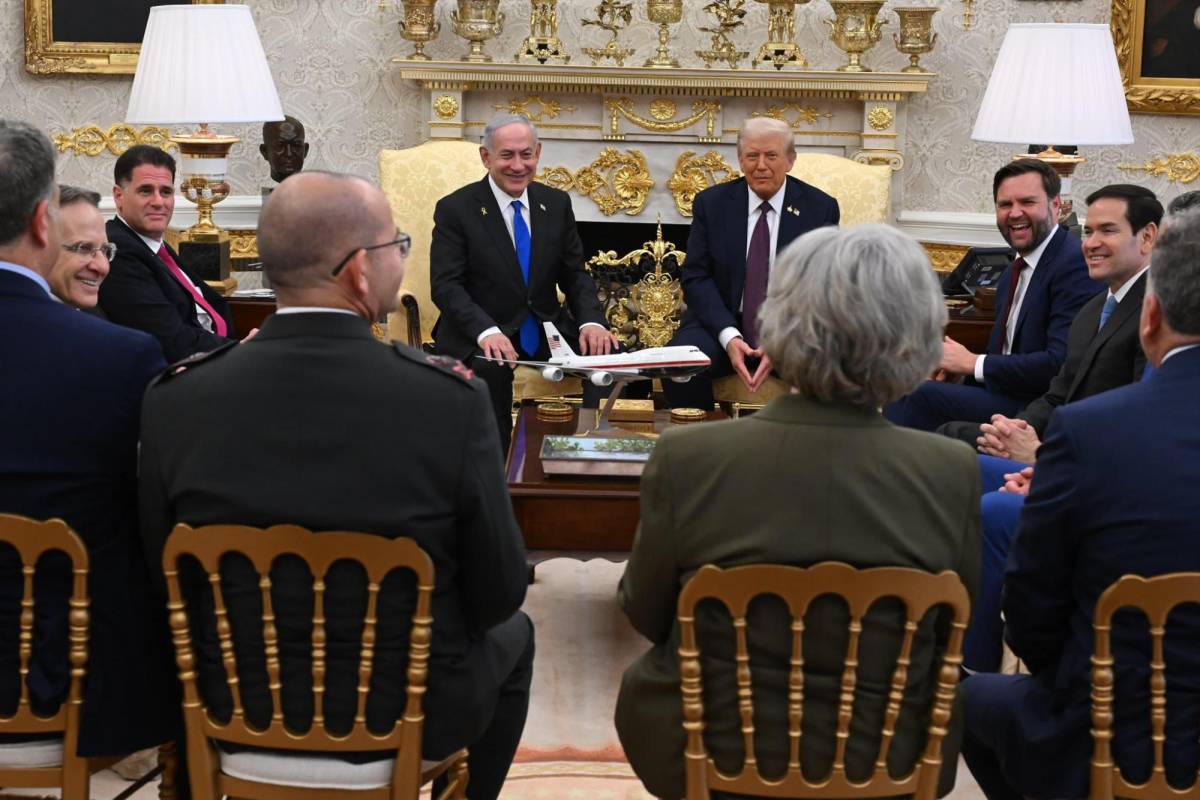 Trump propone supervisar un Gobierno para Gaza sin Hamás y abre puerta al Estado palestino