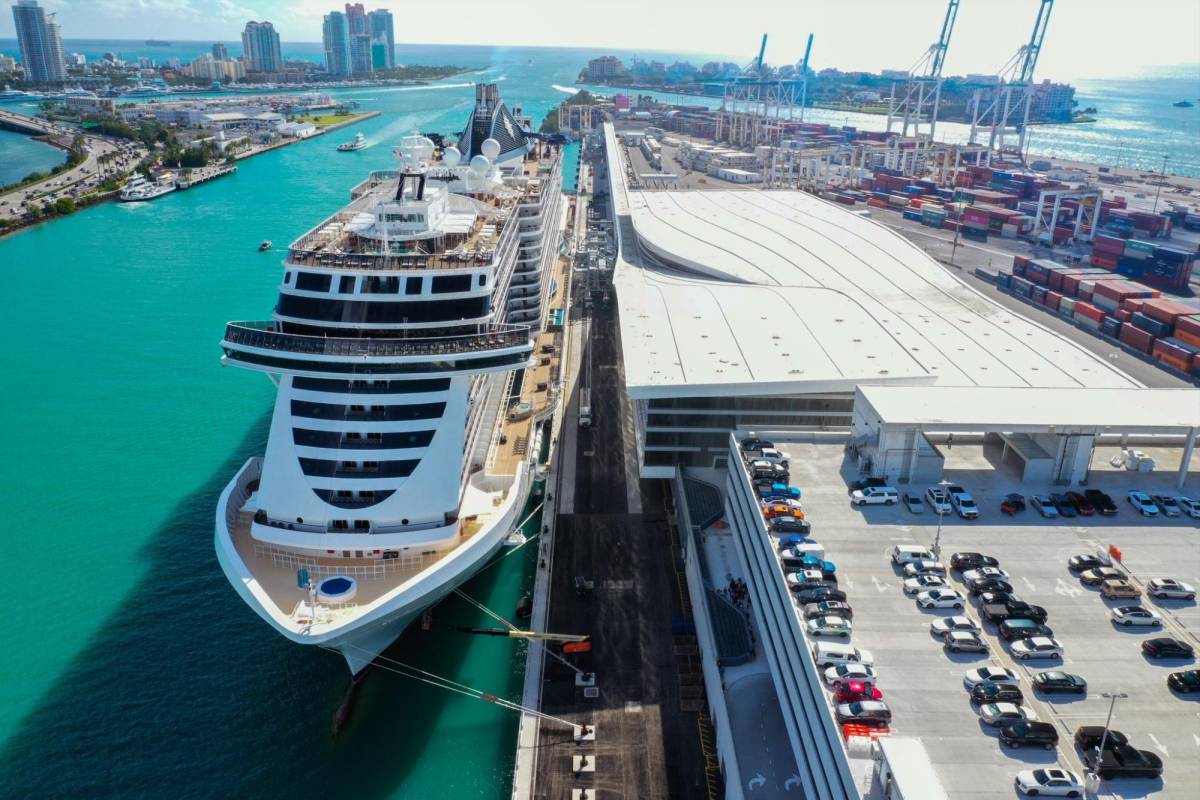 Miami recibe récord de visitantes e inaugura terminal de cruceros más grande del mundo