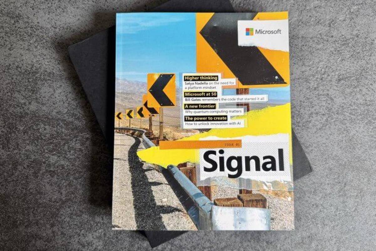 Microsoft lanza su primera revista impresa sobre IA y liderazgo corporativo