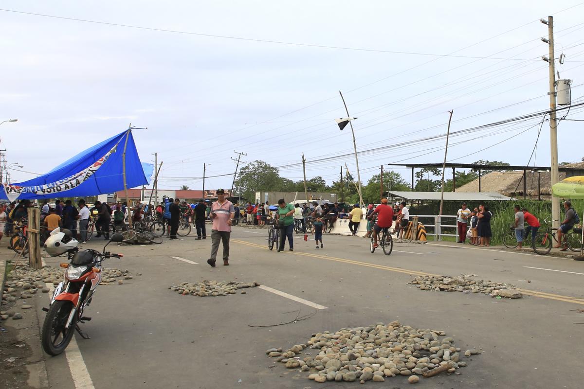 Protestas en Bocas del Toro, Panamá: logística alimentaria con atrasos