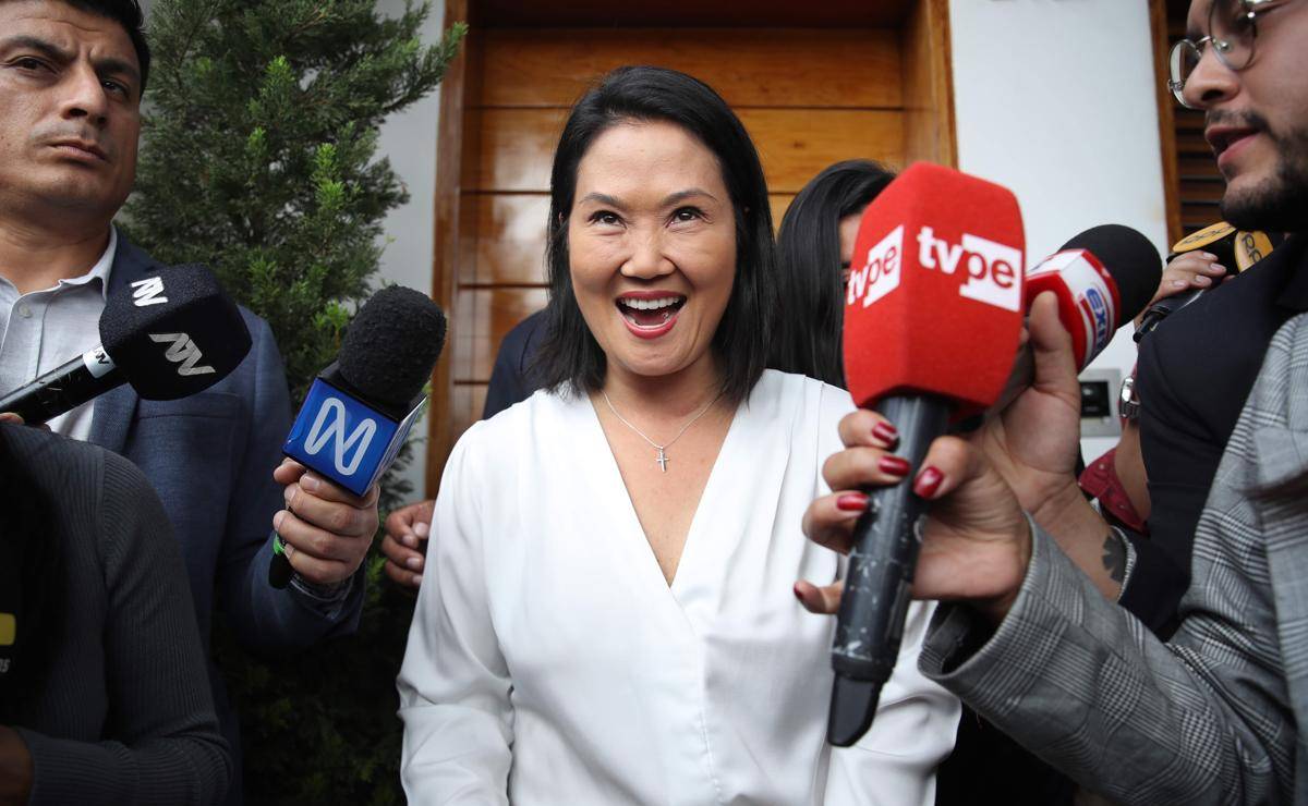 Foto de archivo de la candidata derechista Keiko Fujimori. EFE/ Paolo Aguilar