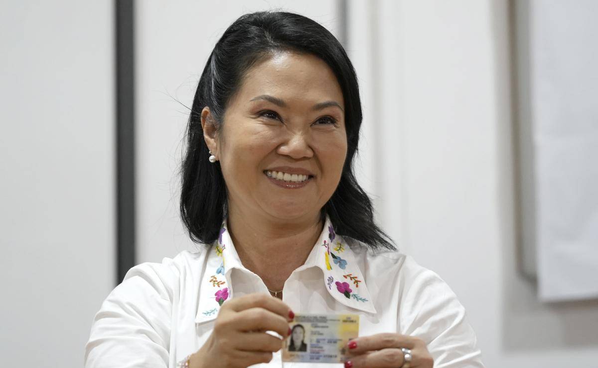 <i>Fotografía de archivo del 7 de junio de 2026 de Keiko Fujimori en Lima (Perú). El escrutinio de la segunda vuelta de las elecciones presidenciales de Perú concluyó este lunes y confirmó el triunfo de Fujimori sobre Roberto Sánchez por una estrecha diferencia de 49.641 votos. EFE/ John Reyes /ARCHIVO</i>
