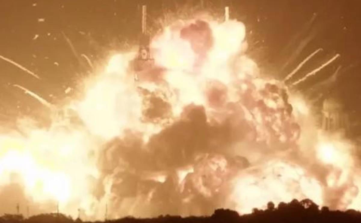 El cohete de la empresa aeroespacial Blue Origin, fundada por el magnate Jeff Bezos, explotó en la noche del jueves en Cabo Cañaveral, en el estado de Florida (EE.UU.). (Foto: Reuters)