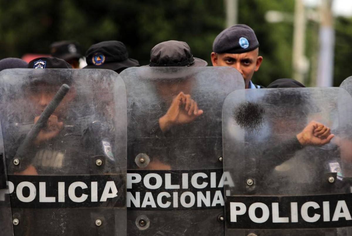 EEUU impone restricciones de visado a más de 350 policías de Nicaragua