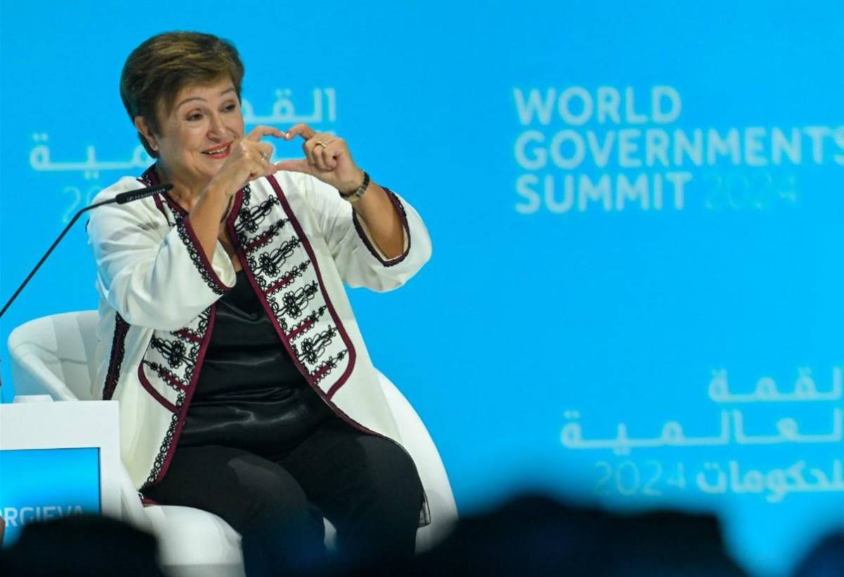 Kristalina Georgieva, directora del FMI, 'disponible' para nuevo mandato