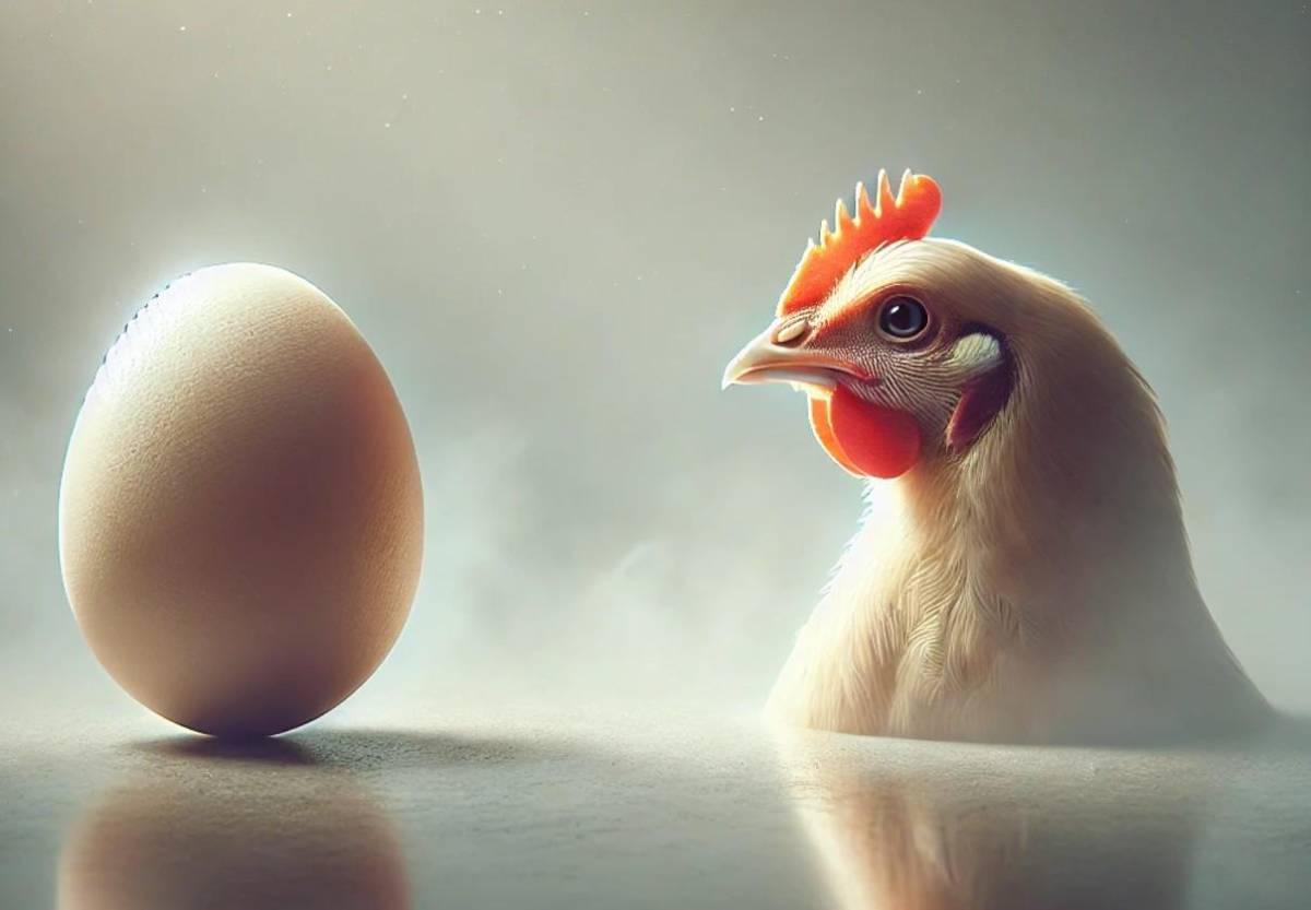 ¿Qué fue antes el huevo o la gallina? Un estudio da la respuesta