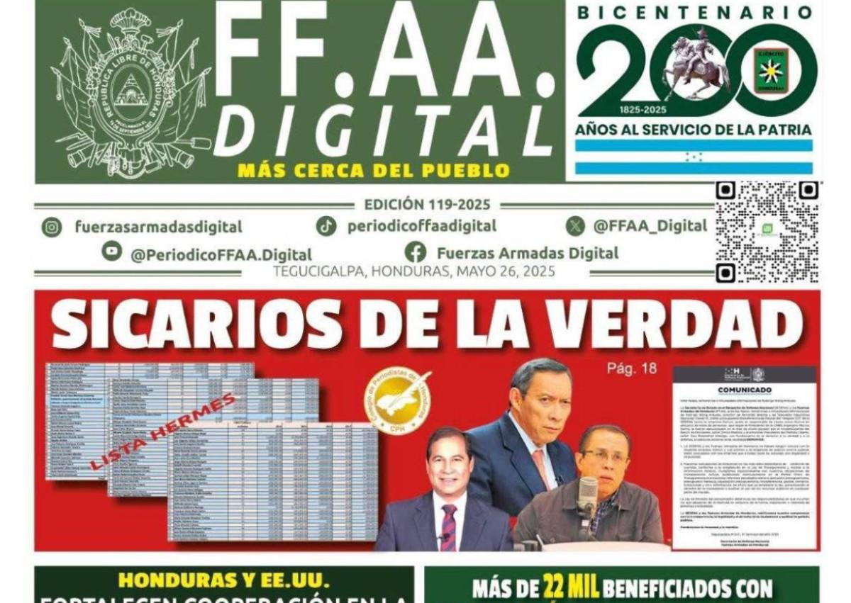Denuncian a Fuerzas Armadas de Honduras por tildar de 'sicarios' a tres periodistas