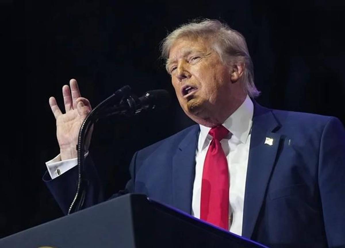 Esto no es un final, es el comienzo de la edad dorada de América, dijo Trump. (Foto: EFE)