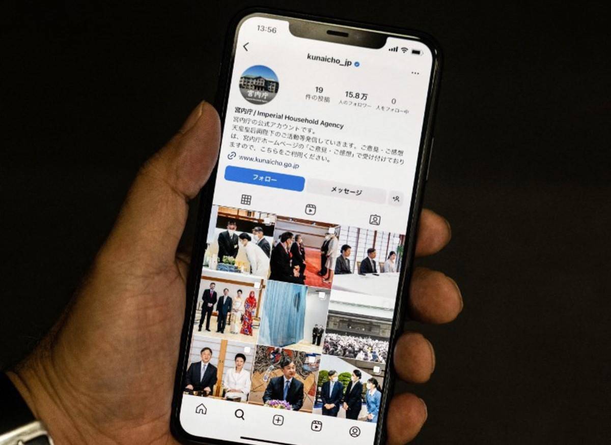 La familia imperial de Japón debuta en Instagram