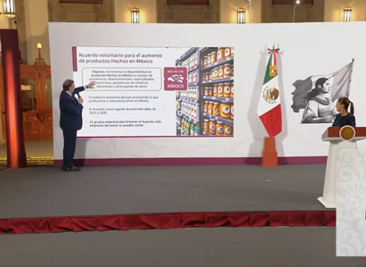 Más de 20 empresas aumentarán comercialización de productos 'Hecho en México' Más de 20 empresas aumentarán comercialización de productos 'Hecho en México'