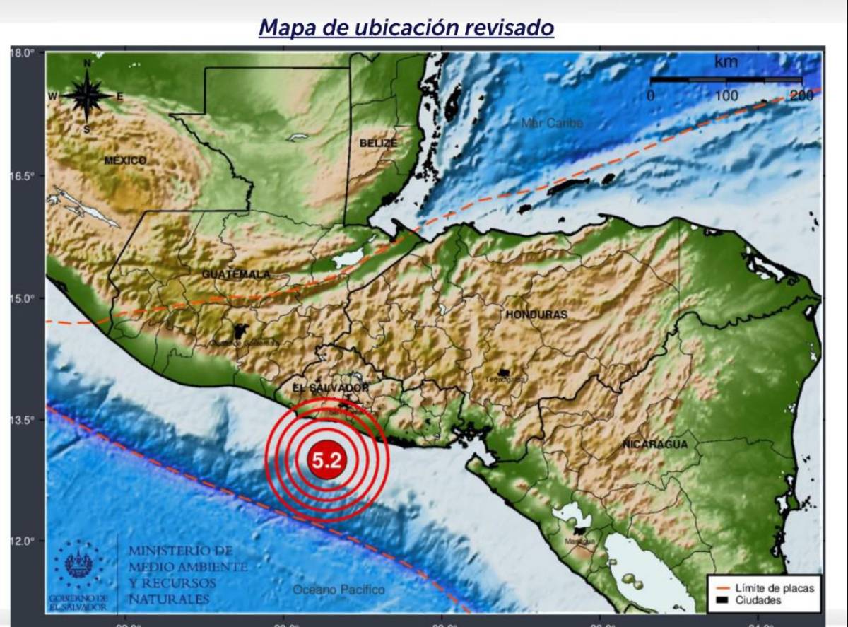 El Salvador: fuerte sismo la mañana de este viernes 25 de abril