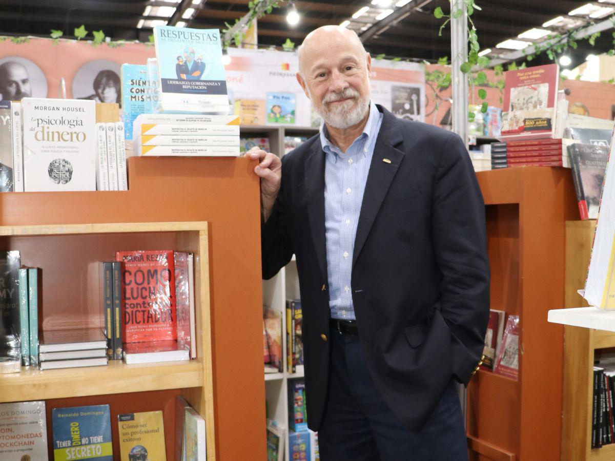 Italo PIzzolante estuvo en Guatemala para presentar su más reciente libro, <i>Respuestas al desafío de modelar: liderazgo, gobernanza y reputación.</i>