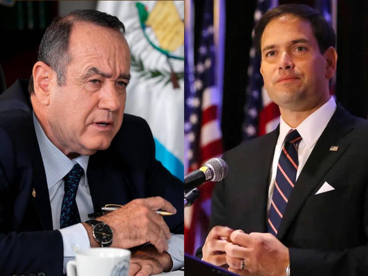 Presidente de Guatemala y senador Marco Rubio conversan de migración