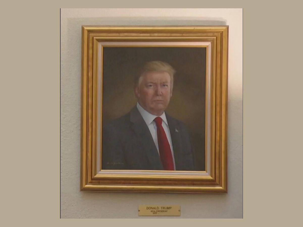 La molestia de Trump por un retrato suyo 'desfigurado a propósito'