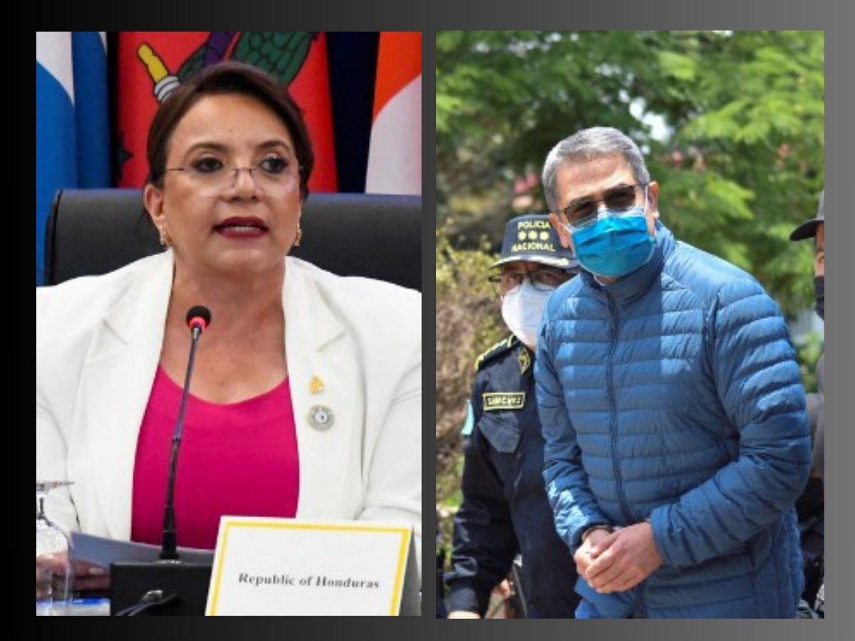 Presidenta de Honduras se pronuncia sobre condena de JOH