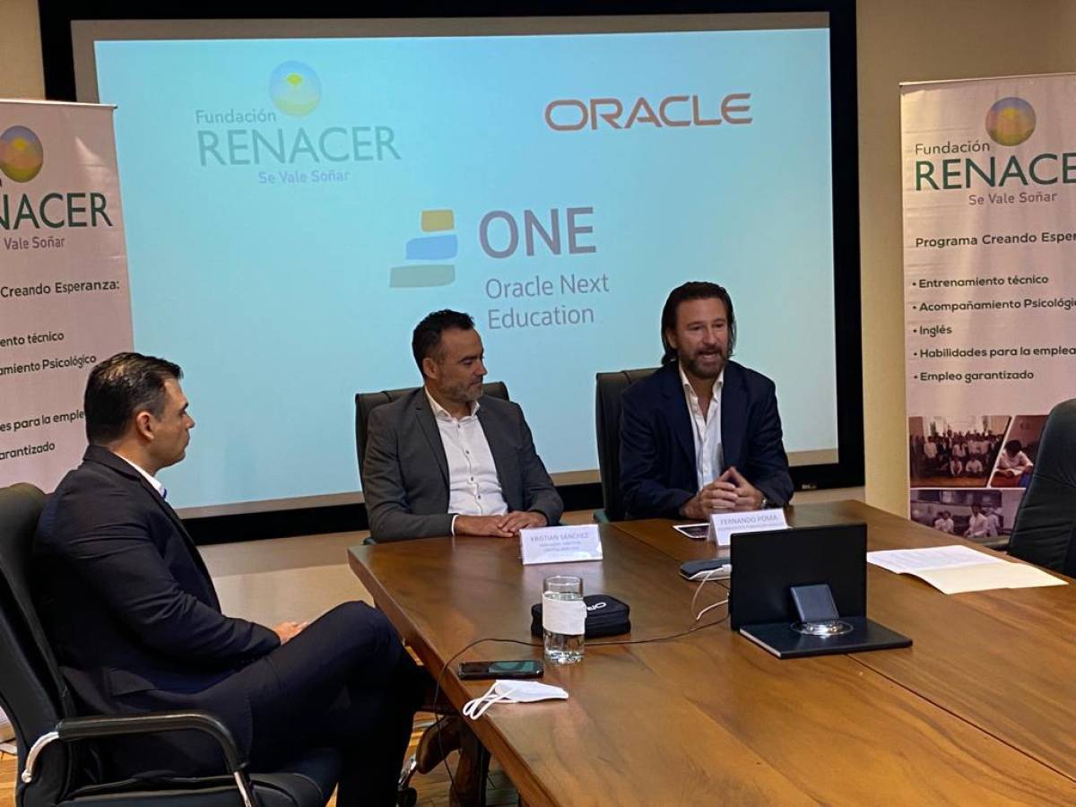 El Salvador: Fundación Renacer y Oracle capacitarán a jóvenes en habilidades de programación