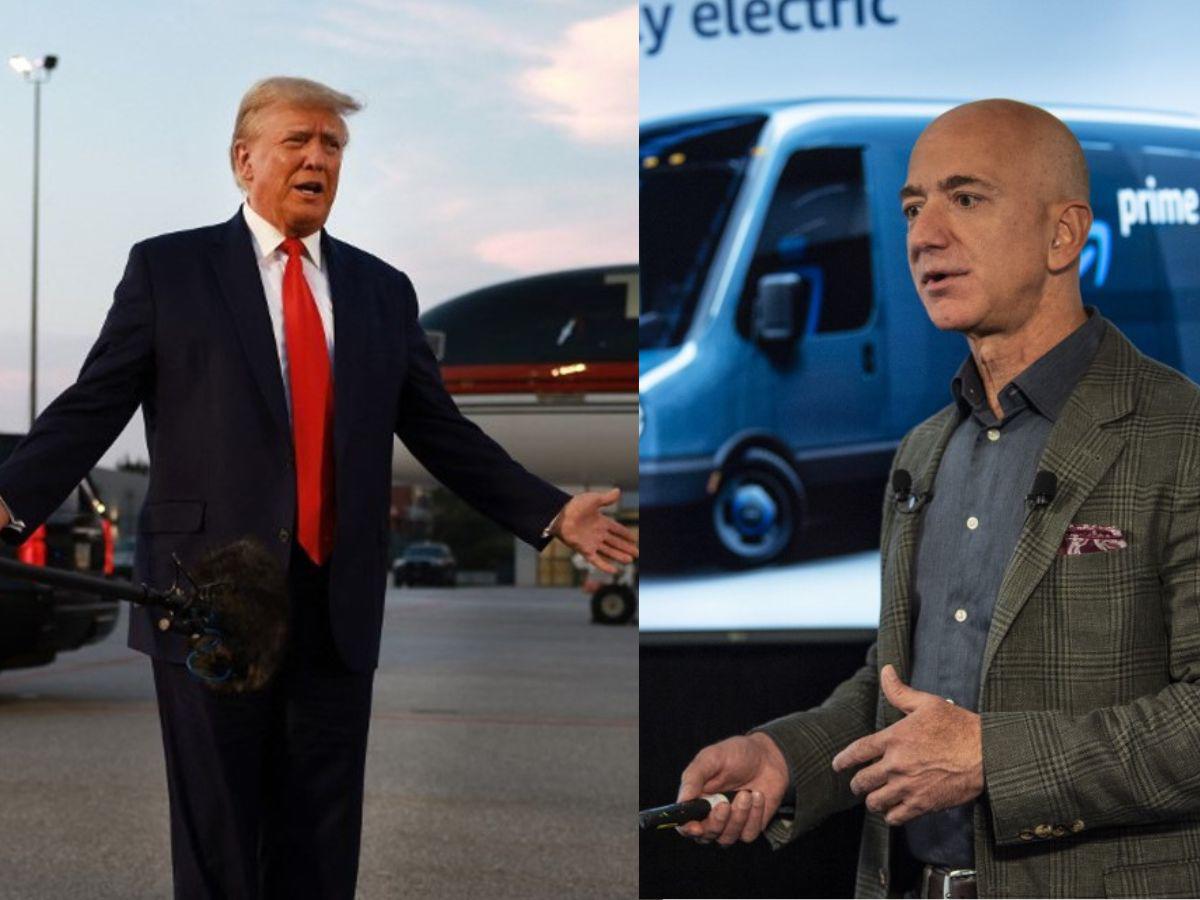 Trump sobre Jeff Bezos: es un buen tipo